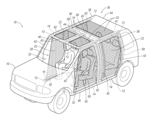 福特申请纱门和车顶系统专利 可能用于Bronco越野车